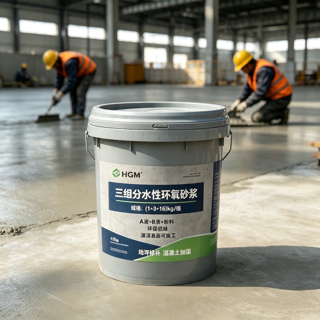 綦江三组份水性环氧砂浆